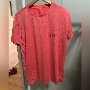 American Eagle Men’s Salmon AE Active 360° Extreme Flex Shirt size medium